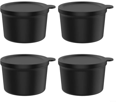 Lot de 4 moules à glaçons pour glace pilée Kitchenaid - Créez de la neige parfaite avec ces plateaux en silicone