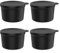 Lot de 4 moules à glaçons pour glace pilée Kitchenaid - Créez de la neige parfaite avec ces plateaux en silicone