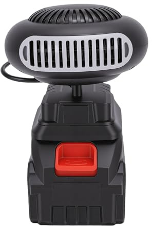 Bnineteenteam Chauffage de Voiture Portable avec Batterie Rechargeable, Chauffage D'espace alimenté par Batterie de 170 W pour le Désembuage du Pare-brise et une Utilisation Intérieure et