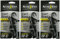 Nite Ize KnotBone Lot de 3 tendeurs réglables avec mousqueton 5 mm
