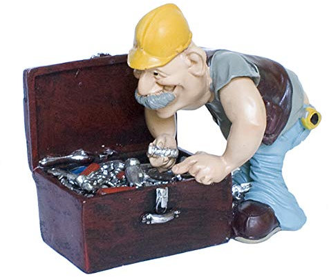 Les Alpes Figur Handwerker Bauarbeiter Zimmermann von Funny Jobs witzig ironisch