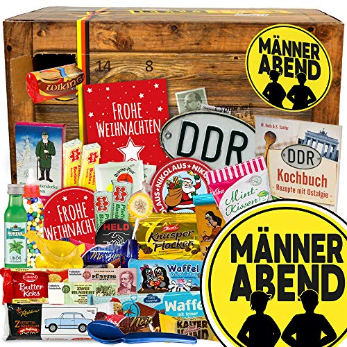 Männerabend/Ostalgie Adventskalender/Weihnachtskalender für Männer 2024 2025