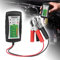 12/24 V DC Automotive Batterietester Batterieprüfer mit großen Klemmen LED-Anzeige Lichtmaschine Diagnose-Tester für Autos Motorräder LKW