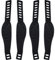 2 Paar Heimtrainer Pedalriemen Universal Pedalriemen für Spinning, Heimtrainer oder Fitnessstudio, 5,7 x 32,99 cm