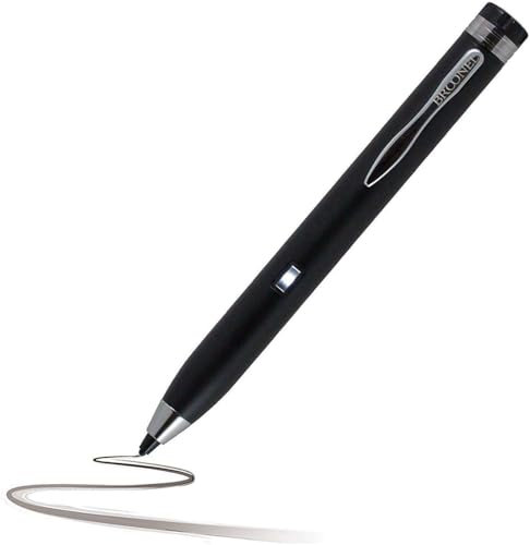 Broonel Black Fine Point Digital Active Stylus Pen - Compatible With The Dell Latitude 3310 13.3 2-in-1 Business Laptop