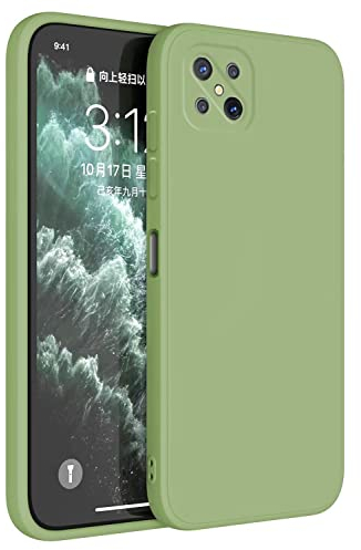 Topme Handyhülle Hülle Fur Oppo Reno4 Z 5G (6.57 Inches) Case Schutzhülle, Hautschutz Aus TPU Silikonhülle - Matcha-Grün