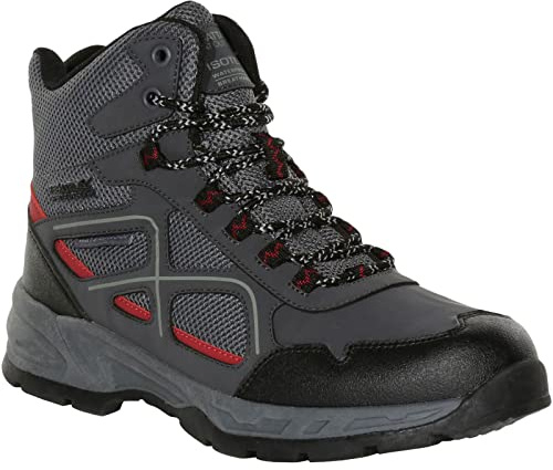 Regatta Mens Vendeavour Boot Ash/RioRed EU43/UK9 Grey