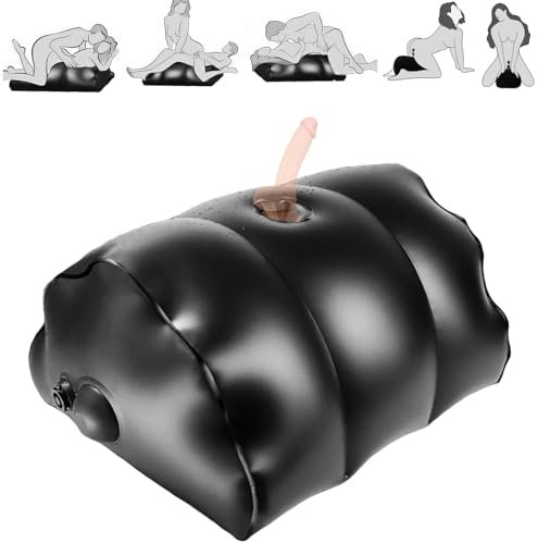 MFMYEE Sex Aufblasbares Kissen, BDSM Sexmöbel, Erwachsene Masturbation Sexmöbel und Sexspielzeug, Sex Hilfs Neigungskissen, Dildoständer Dildokissen, Erwachsene Sex Haltungskissen