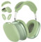 RYMAUP® Cover in silicone per auricolari AirPods Max, antigraffio, protezione per auricolari in silicone, verde