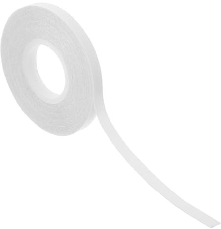 Hohopeti 1 Rolle Doppelseitiges Klebeband Stoffband Temporäres Saumband Klebeband Für Stoff Doppelseitiges Stoffband DIY Patchwork Klebeband Wasserlösliches Klebeband Quilten