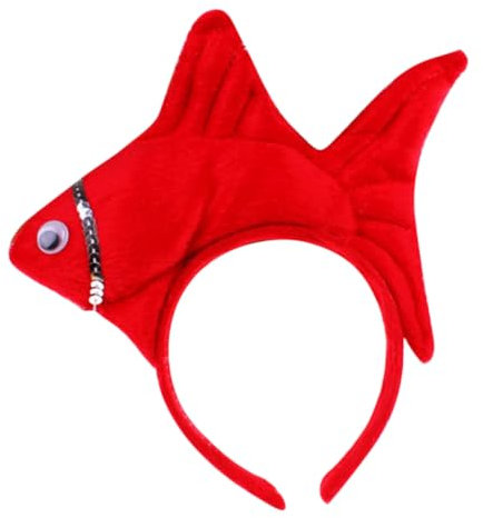 Yardenfun Cartoon-fisch-haarband Für Mädchen Lustige Kopfbedeckung Für Geburtstagsfeiern Und Kostümpartys Und Dekorativ Für Festliche Anlässe