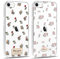 Yoedge 2 Stück HandyHülle für iPhone 7/8/SE2020/SE2022 Hülle 4,7, Aesthetic Blumen Muster Flower Design Mädchen Junge Geschenk, Transparent Silikon Stoßfest Cover Schutzhülle für iPhone SE Case