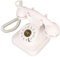 Telefono Fisso Fisso retrò, Telefono Fisso Fisso con Cavo Vintage Senior Telephone Fissata con un Quadrante e un Tavolo Nostalgia del Cavo Pulsanti Extra Grandi
