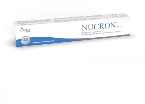 Aurora Biofarma Nucron Pasta 15g - Mangime complementare destinato a particolare fine nutrizionale per cani e gatti