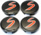 4 Stück Nabendeckel für Mini Cooper 54mm, Wasserdicht Verschleißfest Radnabe Abdeckung Roundel Hub Cap Staub Autozubehör