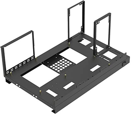 Mining Rig Frame GPU Aluminium Open Miner Mining Computer Frame Rig Case für Währungsbergbau