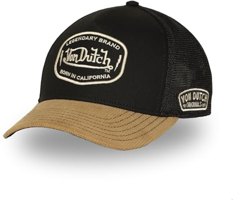 Von Dutch Kappe für Damen und Herren, Trucker-Kappe mit Snapback