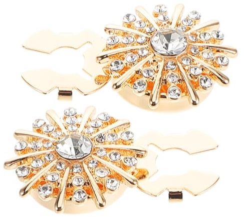 Yardenfun Cache-boutons pour Chemise Femme avec Couvre-boutons Élégants et Faciles à Installer Accessoires Décoratifs Raffinés pour Manches