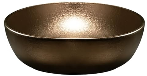 Lavandino Da Bagno in Ceramica Fatto a Mano, Lavabo Cotto ad Alta Temperatura, con Finitura Artigianale Tradizionale, per Mobili da Bagno E Ristrutturazione Della Casa