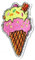 M & C Aufnäher Bügelbild Aufbügler 6x3cm