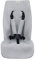 JYOKO KIDS Universal Matratze gepolsterten + Schutz des gepolsterten Geschirr für Kinderwagen (GREY STONE)