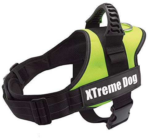 Arquivet Hundegeschirr Xtreme Dog - Neongrün - Größe: L/70-95 cm