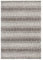 -LUXOR- living Aalborg Wollteppich - Ideal für Wohnzimmer im Boho Style oder als Teppich Esszimmer im Skandinavischen Stil - Grau-Braun 160 x 230 cm