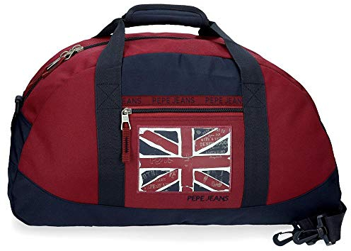 Pepe Jeans Andy Reisetasche Rot 52x28x25 cms Polyester 36.4L