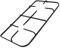 sparefixd Hob Pan Support Grid to Fit Indesit Oven Cooker C00114523