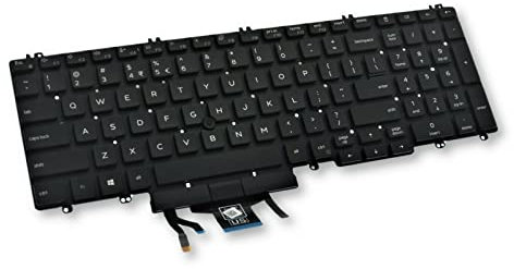 Dell US-International Backlit Keyboard M25NK Latitude 5500 5501 5510 5511 Precision 3540 3541 3550 3551