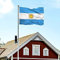 FSFLAG Bandiera Argentina - Bandiera Argentina 3 x 5 piedi - Poliestere 400D e due occhielli in ottone, resistente allo sbiadimento UV e doppia cucitura