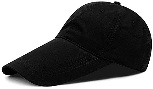 Uteruik, berretto da baseball con visiera regolabile, cappello da sole a tesa lunga, cappello sportivo per uomo e donna, L (#C)