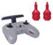 ZJRXM Télécommande Télescope Rocker Joystick de Remplacement Accessoire pour DJI FPV Combo Drone, Anti kid Télescope Pouce Rocker Joystic Poignée pour DJI FPV Combo Drone (Rouge)