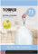 TOWER T878000 42-58L Lemon Scented Drawstring Bin Liners, Pack of 60 (3 x 20), White
