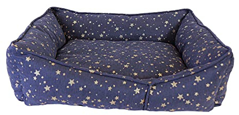 Pet Brands Dream Paws Star Sofa Bed Small - Navy