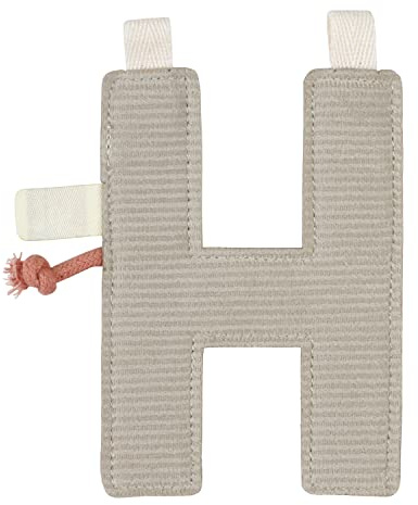Little Dutch Stoffbuchstabe Buchstabe Anhänger Namenskette H