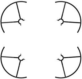 OZLLO [Drohnenteile] Tello Propeller Guards Protector Guards for DJI Tello Zubehör