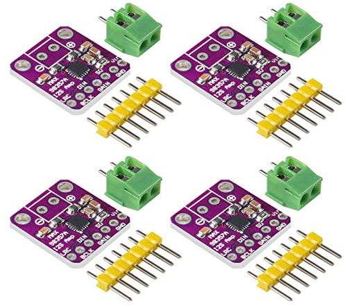 4Pcs Max98357 I2S 3W Audio Verstärker Breakout Interface I2s Dac Decoder Modul Klasse D Filterlose Audio Board