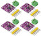 4Pcs Max98357 I2S 3W Audio Verstärker Breakout Interface I2s Dac Decoder Modul Klasse D Filterlose Audio Board