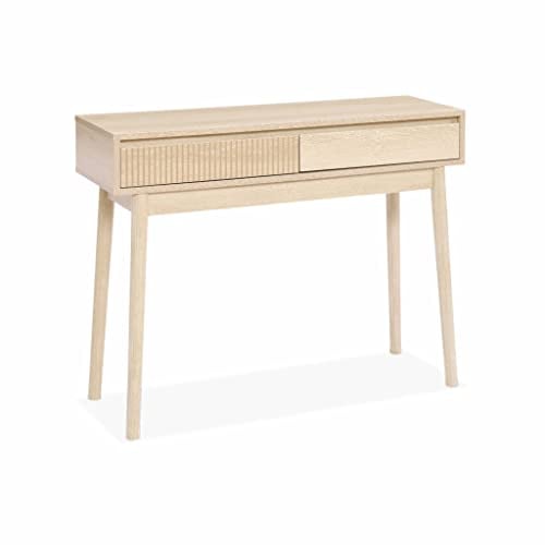 Alice's Home - Console décor Bois 2 tiroirs - Linear