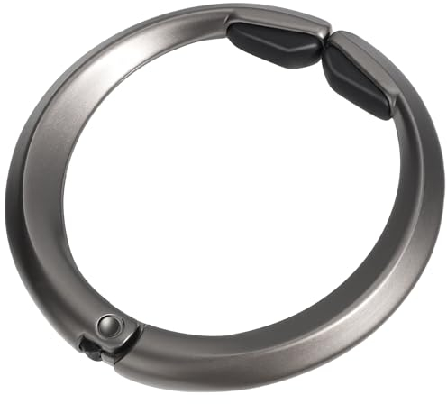 enGMOLPHY Taschenhaken, hält bis zu 15 kg, Geldbörsenhaken für Schreibtisch, unter Tisch, Bar, Handtaschenaufhänger, stilvoller Geldbörsenhalter, Aufbewahrungshaken, Gunmetal