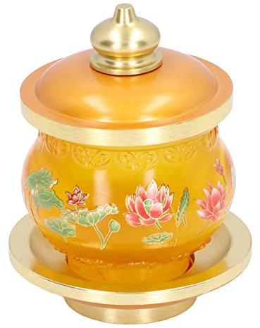 Taza De Agua De Buda, Taza De Suministro De Agua Budista, Taza De Ofrenda De Agua Bendita, Copa De Adoración Budista De Tributo Familiar De Adoración A Buda