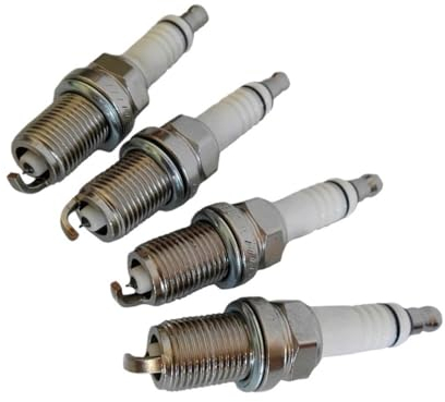 Auto Iridium Legierung Zündkerze Licht Iridium Glühkerzen Kerzen Zündung Kompatibel für Peugeot 206 1,6 L N6A 10XA3A PSA TU5JP4 Motor