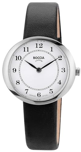Boccia Damenarmbanduhr Titan Schwarz 3344-05
