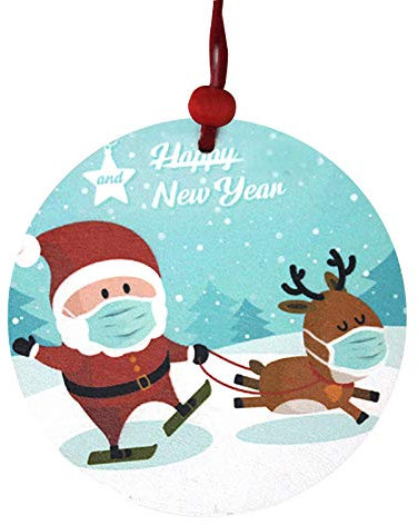 Dekoration Verkauf Weihnachtsschmuck Niedlicher Weihnachtsmann mit Maske Baumschmuck Home Decor Verkauf Neuheit Festival Urlaub Dekor Räumung Home Decor Verkauf Neuheit Festival Urlaub Dekor