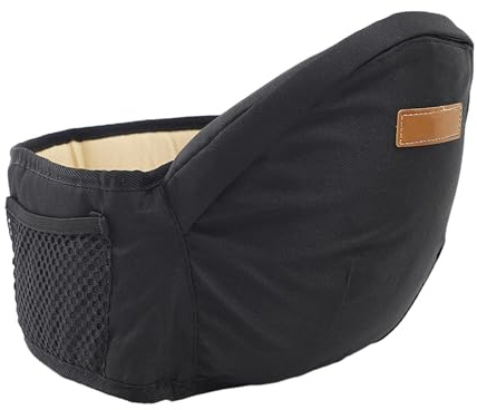 Babytrage Hüftsitz - Babytrage Neugeborene bis Kleinkind | Babytrage Hüftsitz | Ergonomischer Taillenhocker | Ergonomische Alle Positionen Träger Weiche Babyhalterung Trage mit Kapuze für alle