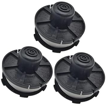 JUNPIY Cabezal de Corte (3 Unidades) for Makita, Akkusense 18 V DUR181Z DUR181RF DUR181, Piezas for Recortadora de Hilo, n.º de Pieza: 196146-9 195858-1 Reemplazo de Carrete de desbrozadora