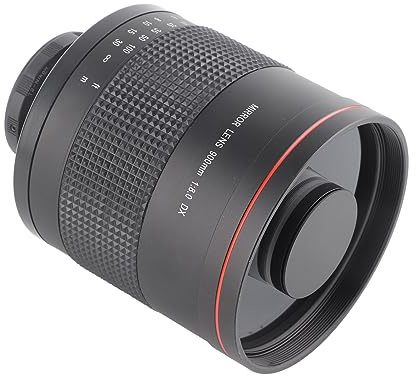 KIMISS 900 Mm F8 0 Super-Tele-Spiegelobjektiv für AI-Mount-Spiegelreflexkameras, Hochwertiges Legierungsgehäuse, Ultra-Langstreckenaufnahmen, Wildtiere, Vögel und Sportfotografie