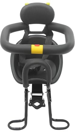 Fahrrad Kindersitz Frontmontage – Kinderfahrradsitz für Lenker, Sicher & Bequem – Schnelle Montage, Verstellbarer Gurt – Für Kleinkinder auf City- & Trekkingbikes