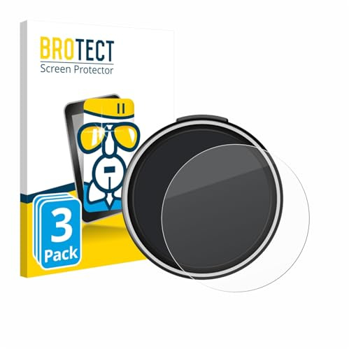 BROTECT Schutzglas für OOONO CO-Driver NO2 Plus | 3 Stück Transparenter Displayschutz Made in Germany Schutzfolie Panzer Folie Glas 9H Anti-Fingerprint Einfache Montage Clear